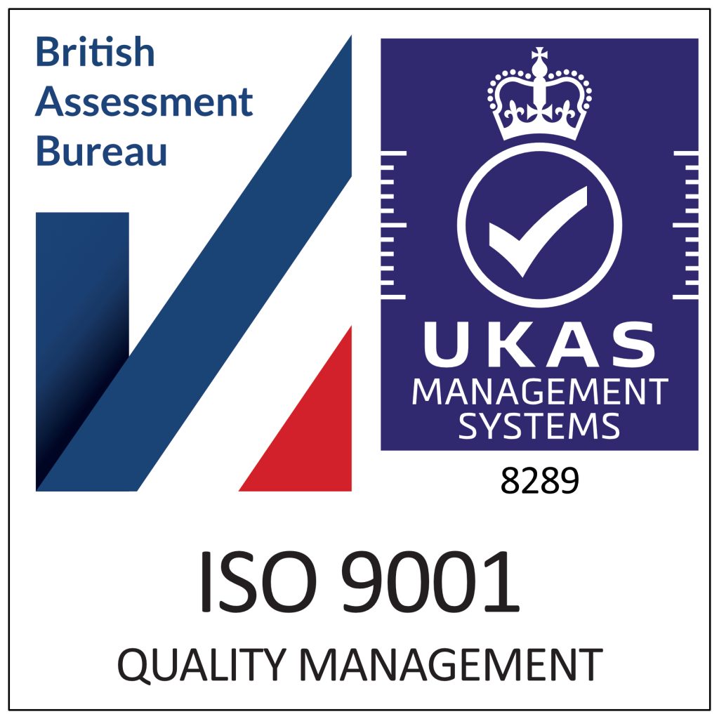 ISO 9001 quality certificate sticker
